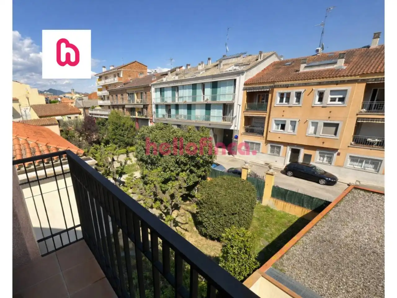 Vista exterior de Piso en venta en Sant Celoni con Aire acondicionado, Calefacción y Terraza