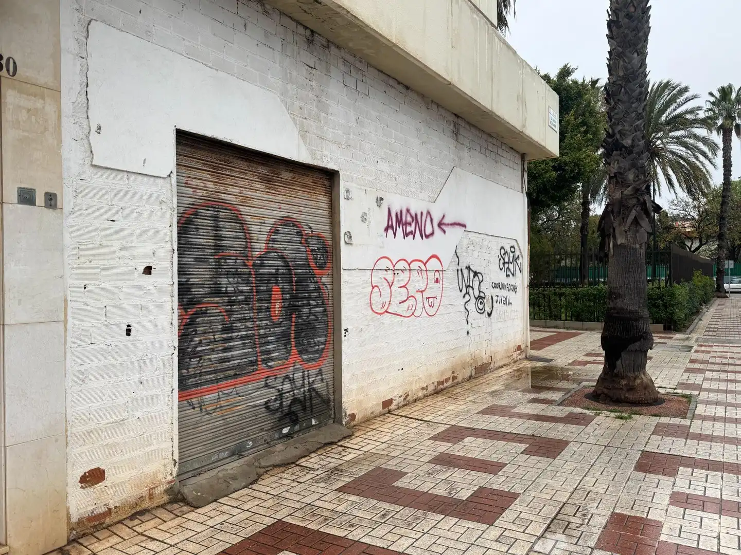 Vista exterior de Local de alquiler en Málaga
