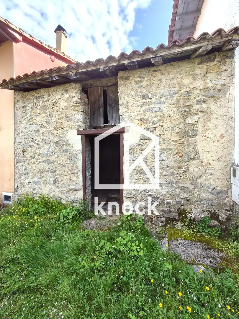 Vista exterior de Casa adosada en venda en Colunga amb Jardí privat