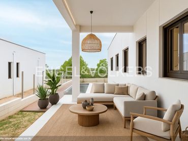 Maison neuf avec piscine à vendre à Coma-ruga platja