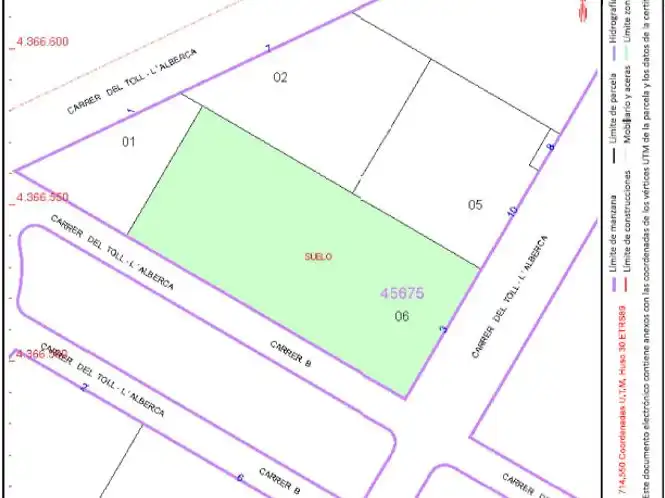 Industrial land for sale in Carrer Toll-l'Alberca Calle B 3, imagen 2