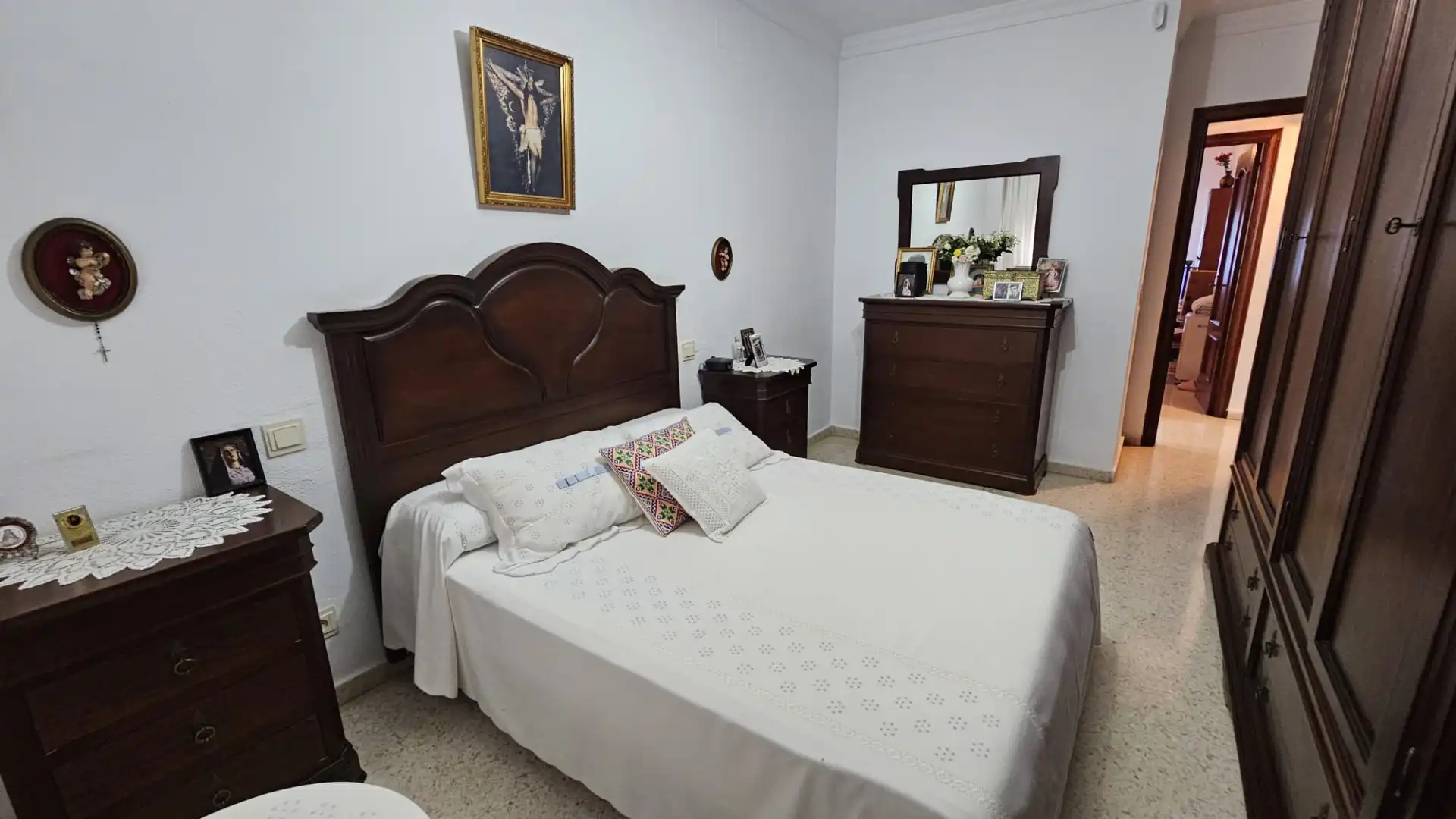 Bedroom of Flat for sale in Jerez de la Frontera  with Air Conditioner, Terrace and Storage room