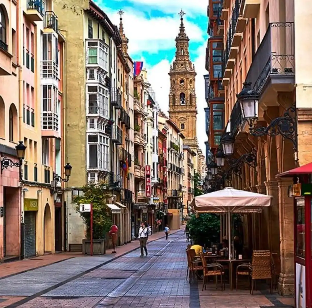 Exterior view of Buildings for sale in  Logroño