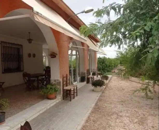 Terraza de Casa o chalet en venta en Elche / Elx con Jardín privado