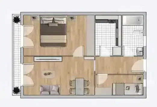 Piso en venta en Barcelona con Amueblado, Lavadora y Microondas