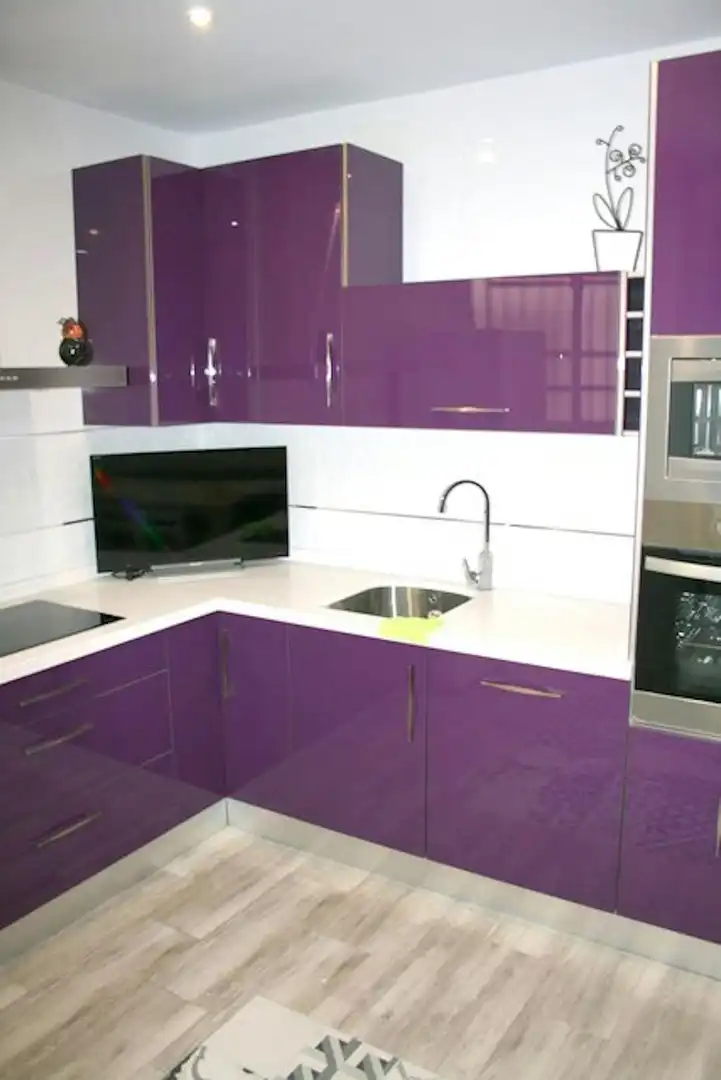 Kitchen of Flat for share in Sevilla  with Air Conditioner, Furnished and Washing machine