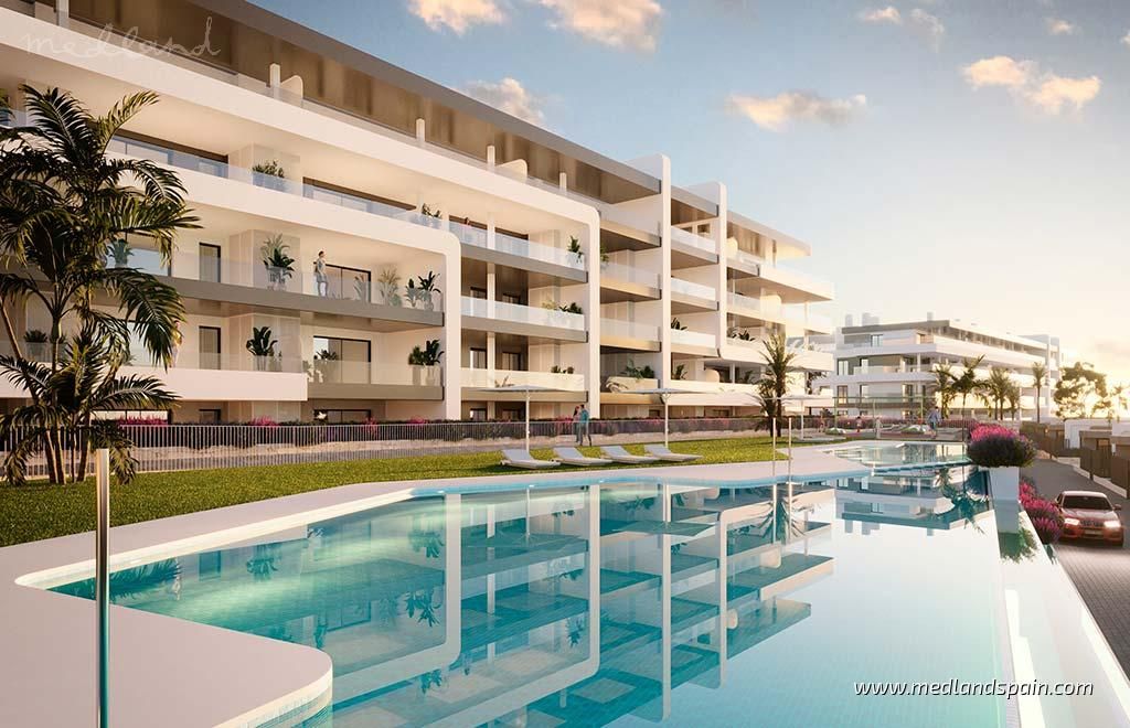 Piscina de Apartament en venda en Mutxamel amb Aire condicionat, Calefacció i Terrassa