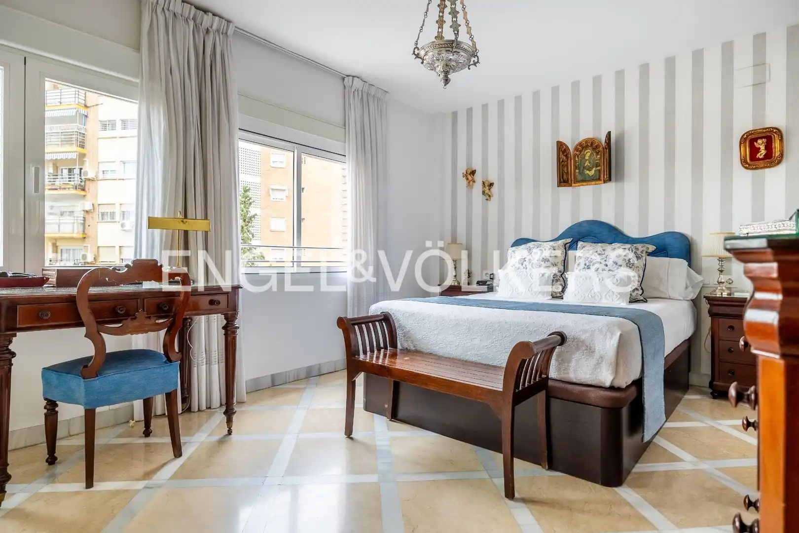 Bedroom of Flat for sale in Sevilla  with Heating, Private garden and Terrace