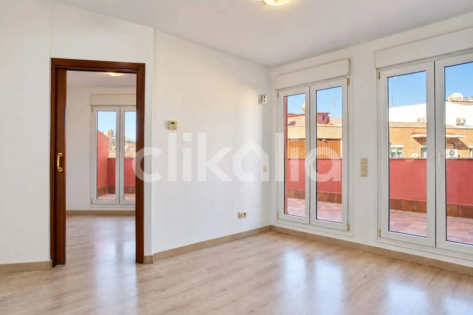 Sala de estar de Ático de alquiler en Ciudad Lineal