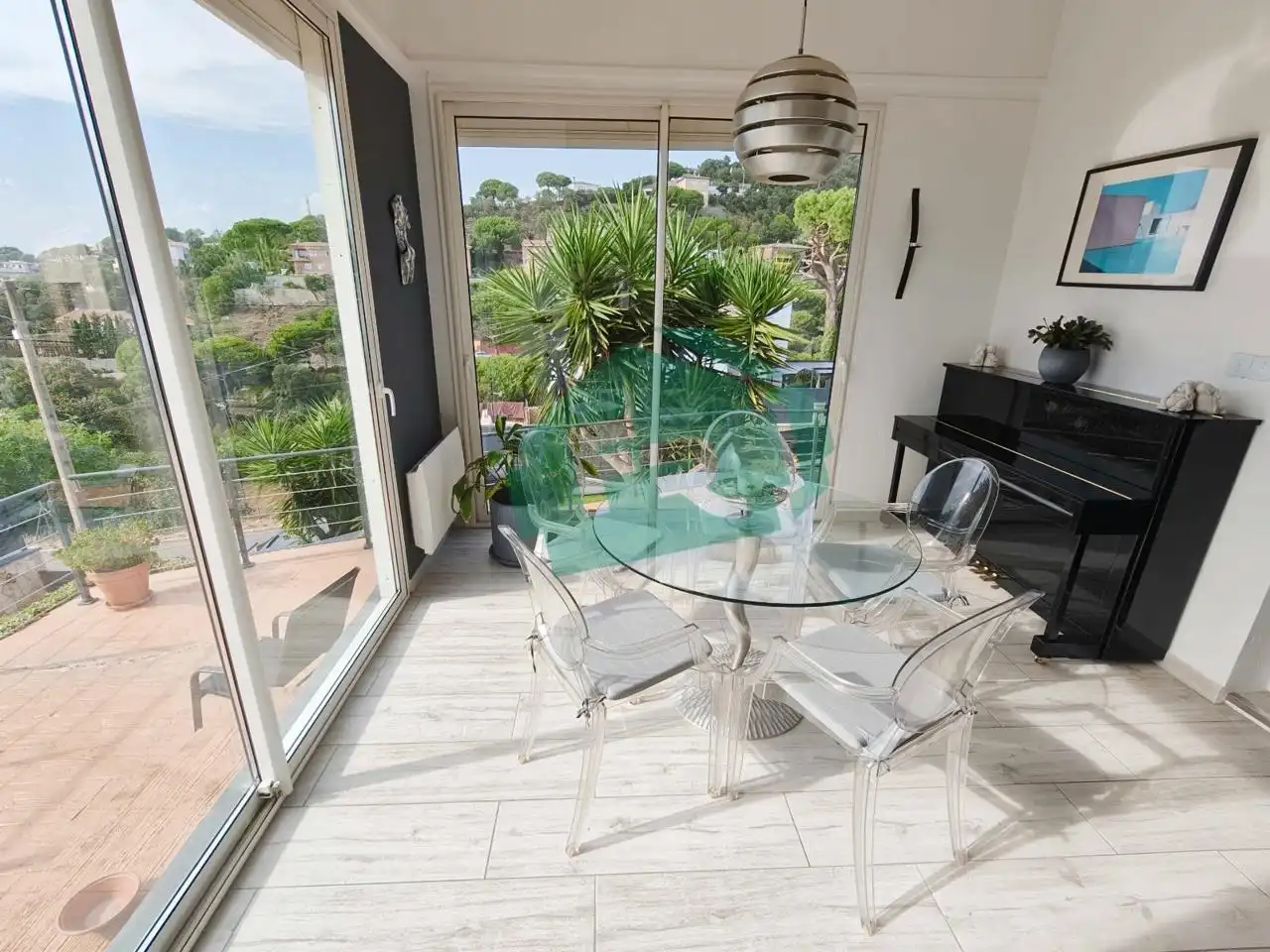 Casa amb piscina en venda a Aiguaviva Parc, imagen 5