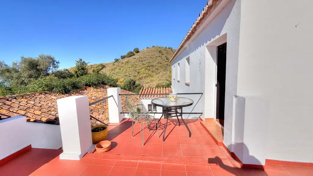 Terrassa de Finca rústica en venda en Vélez-Málaga amb Aire condicionat, Jardí privat i Terrassa
