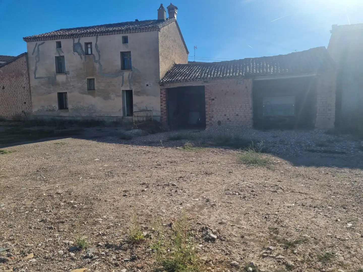 Exterior view of Houses for sale in Villangómez, Burgos