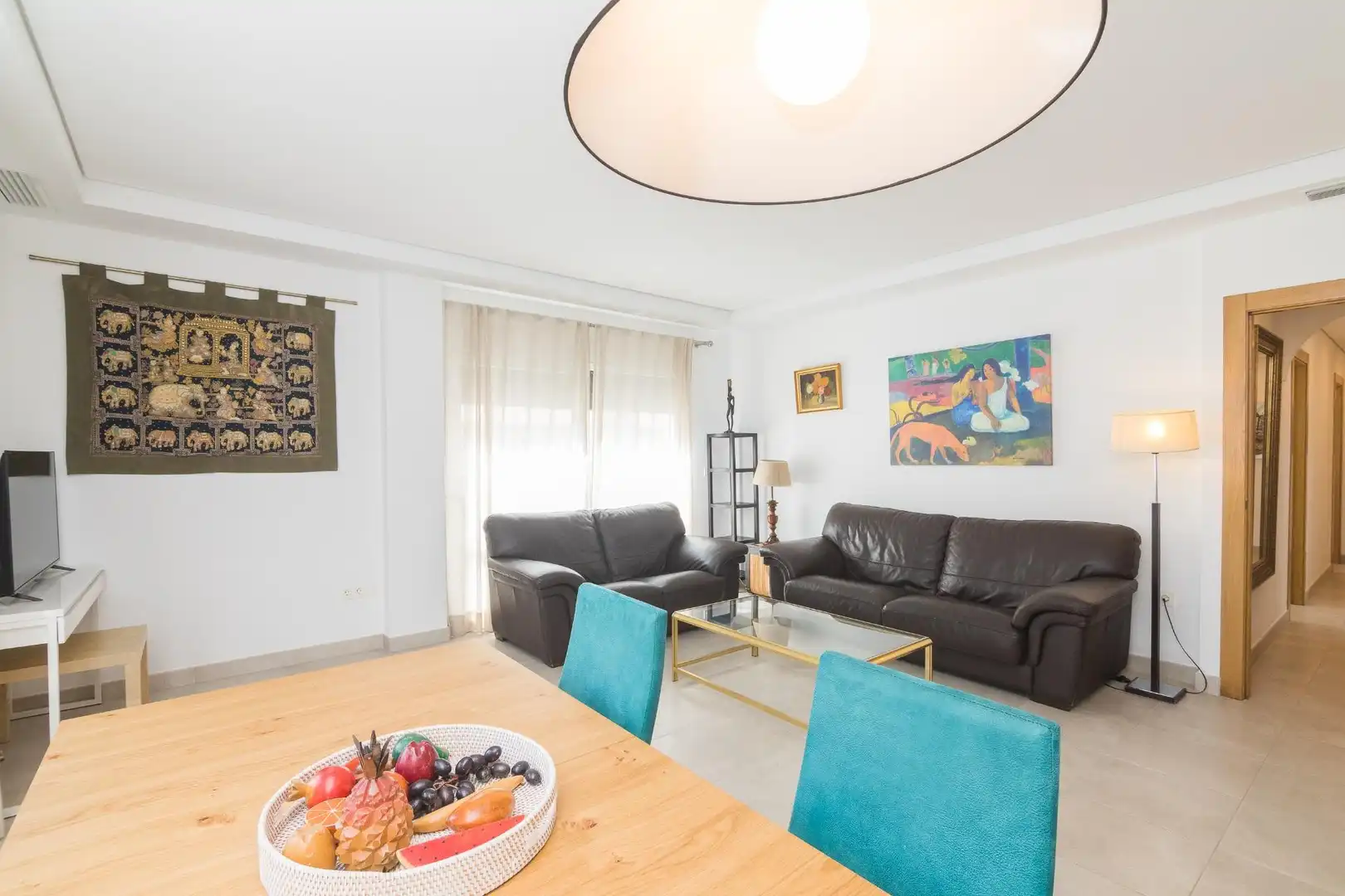 Living room of Flat for sale in Elche / Elx  with Air Conditioner, Heating and Storage room