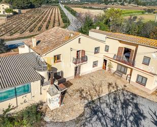 Vista exterior de Finca rústica en venda en Sant Martí Sarroca amb Calefacció, Jardí privat i Terrassa