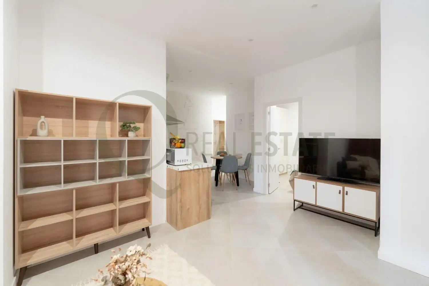 Sala de estar de Planta baja en venta en Alicante / Alacant con Aire acondicionado, Calefacción y Amueblado