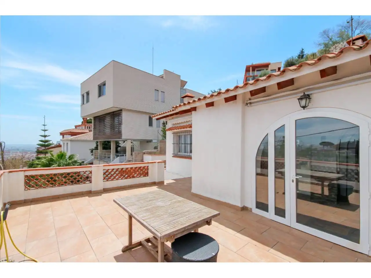 Terrace of Houses for sale in Esplugues de Llobregat  with Air Conditioner, Heating and Private garden