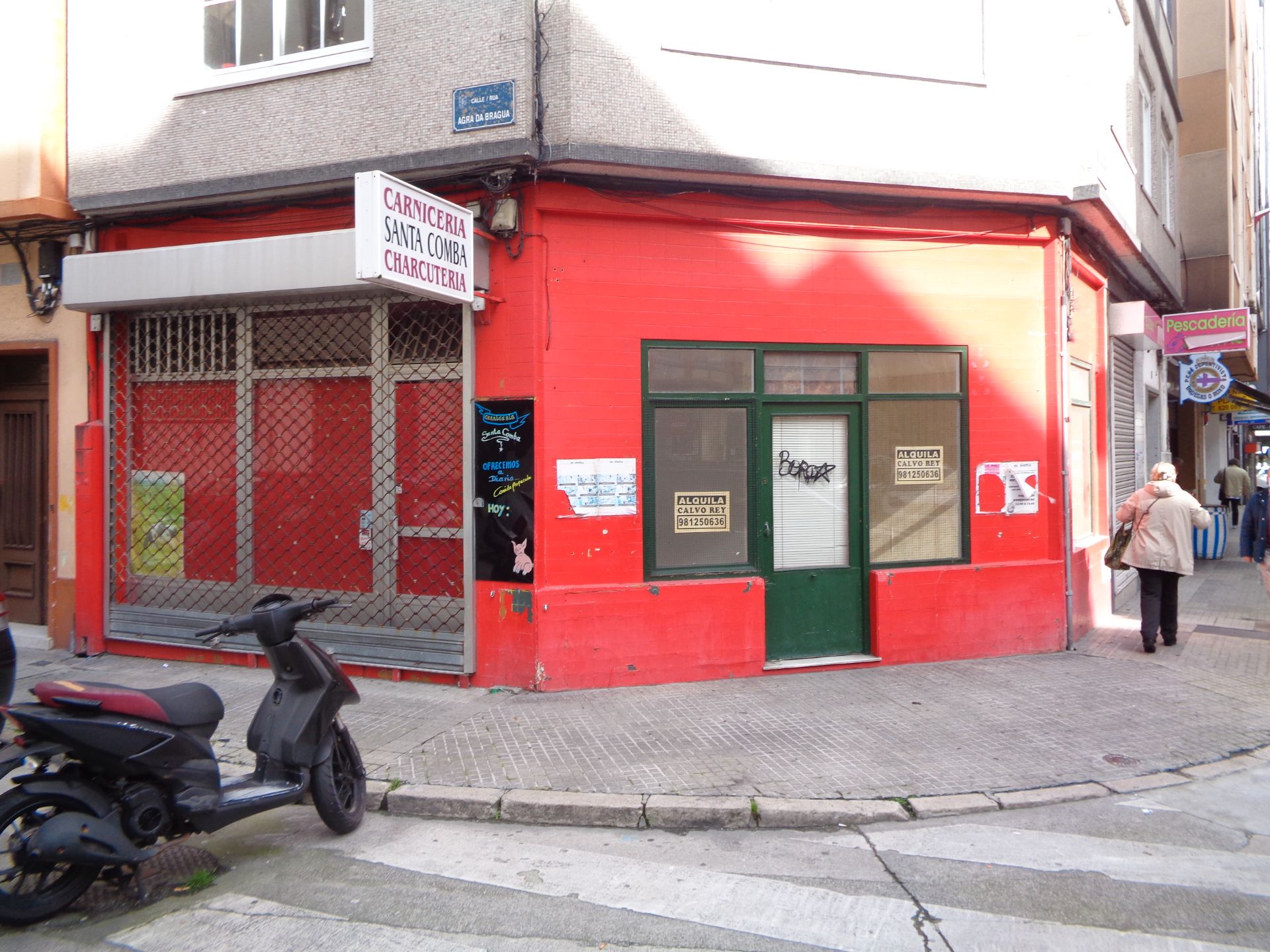 Vista exterior de Local en venda en A Coruña Capital 