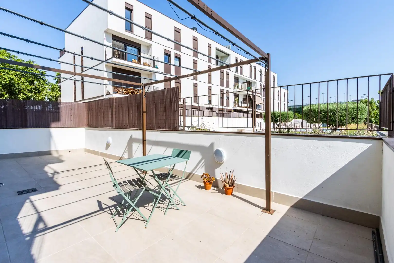 Terrace of Flat for sale in Sabadell  with Heating, Terrace and Community pool
