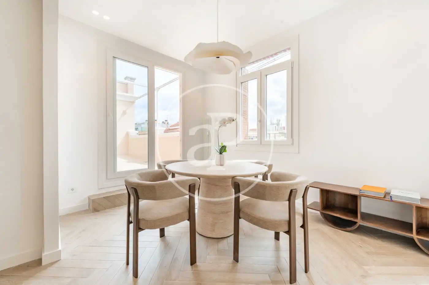 Dining room of Flat for sale in Madrid  with Air Conditioner, Heating and Terrace