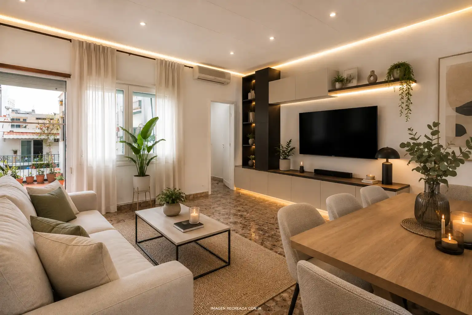 Living room of Flat for sale in Sabadell