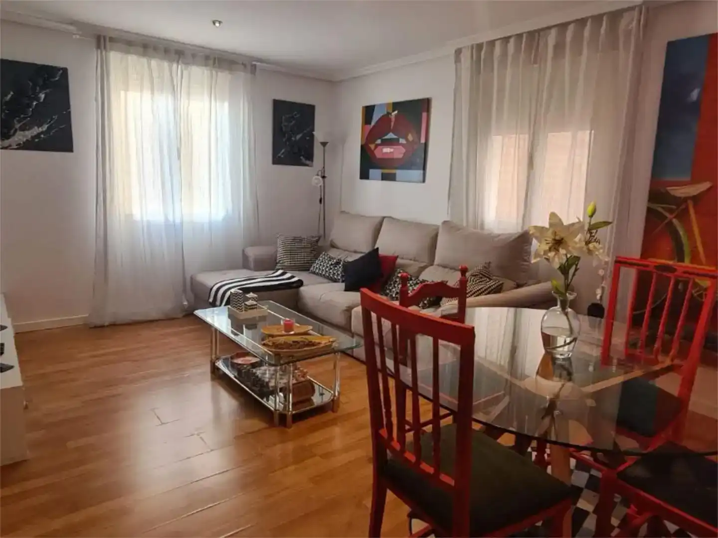 Sala d'estar de Pis en venda en Centro