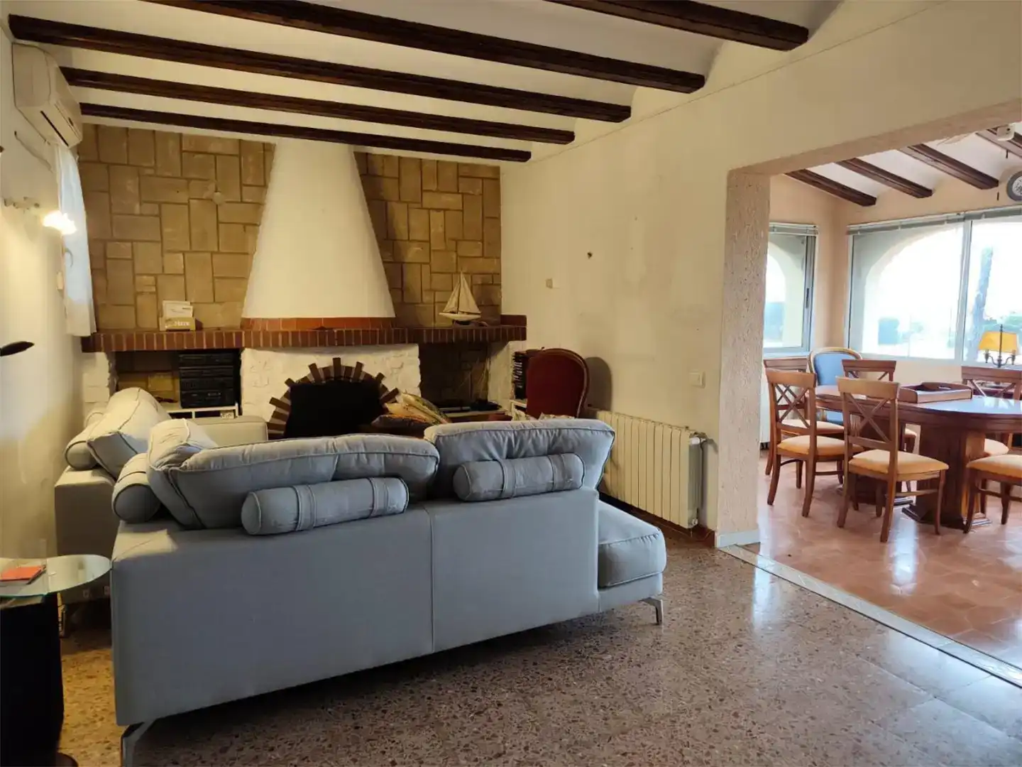 Sala de estar de Piso en venta en Dénia con Aire acondicionado, Jardín privado y Trastero