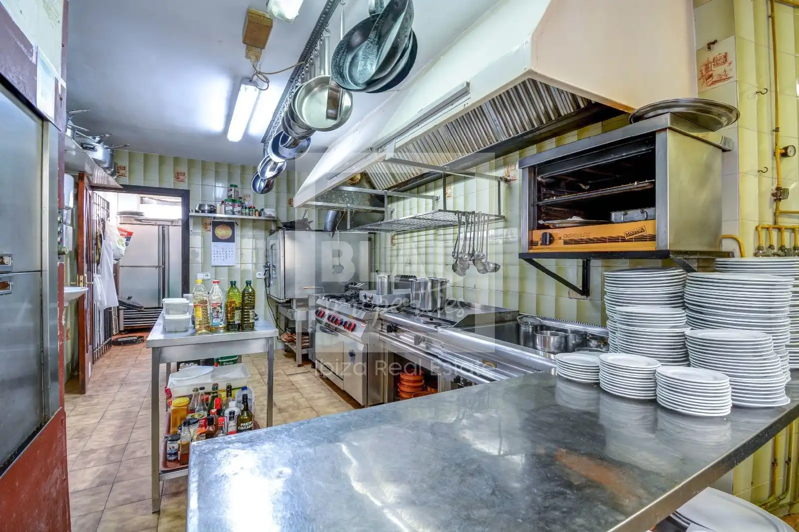Cocina de Local en venta en Sant Josep de sa Talaia con Aire acondicionado, Terraza y Amueblado