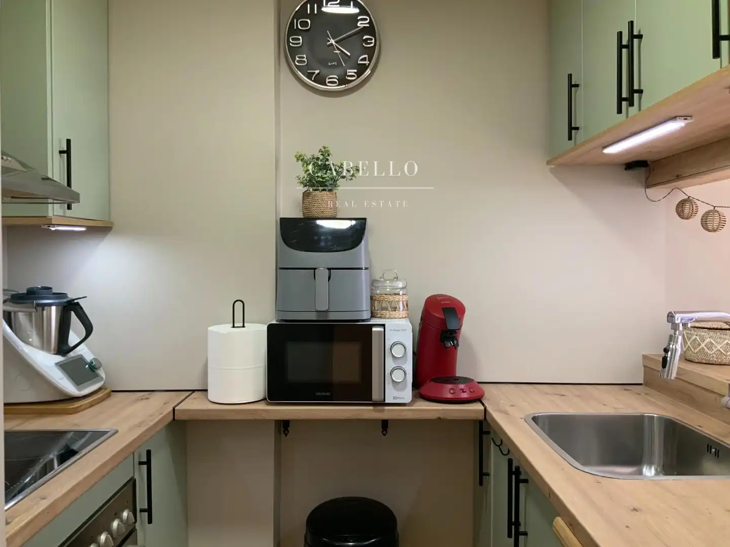 Kitchen of Flat for sale in Terrassa  with Air Conditioner, Heating and Parquet flooring