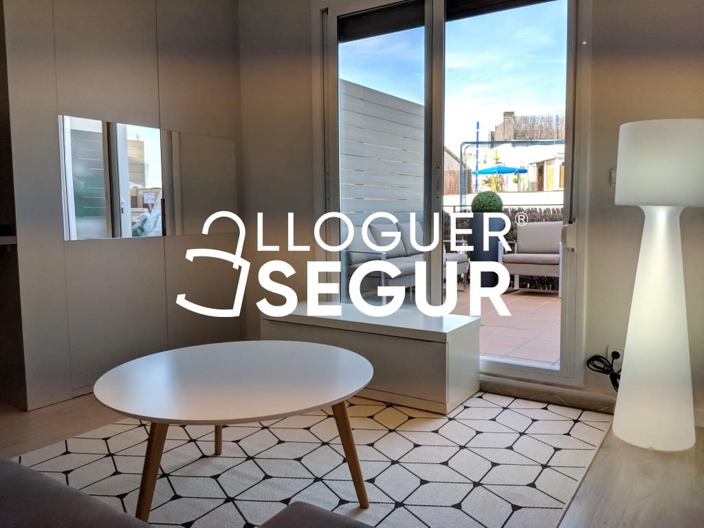 Living room of Flat to rent in Sitges  with Air Conditioner, Terrace and Storage room