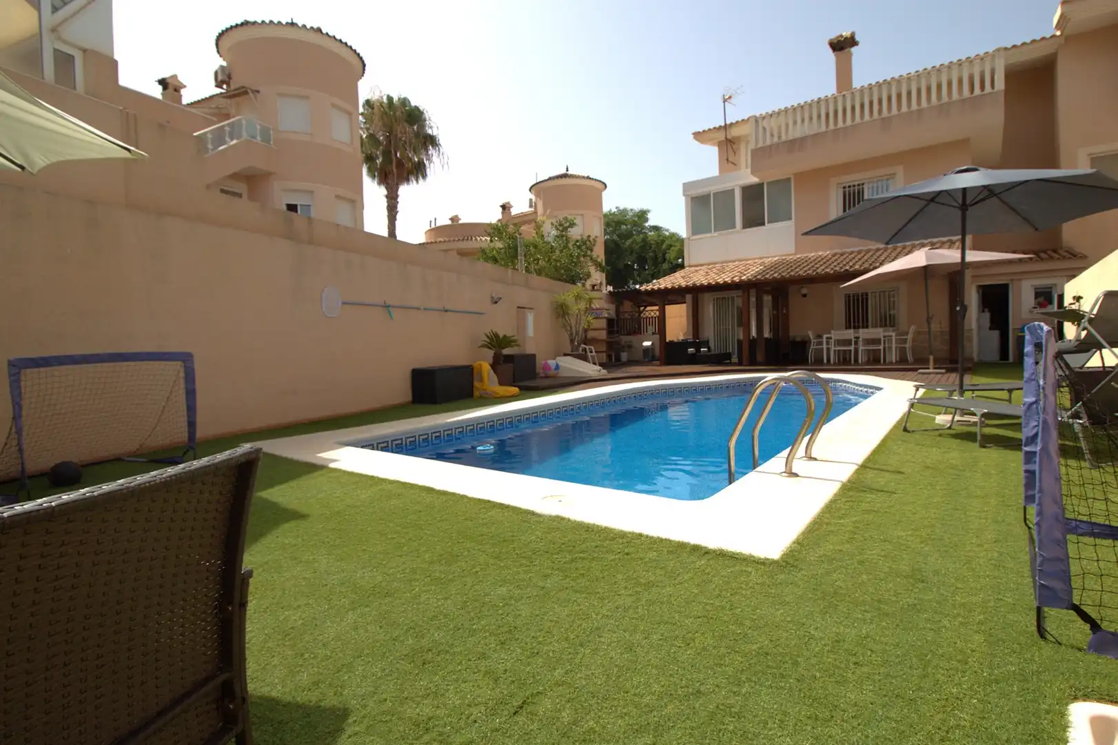 Piscina de Casa o xalet en venda en Cartagena amb Aire condicionat, Terrassa i Traster