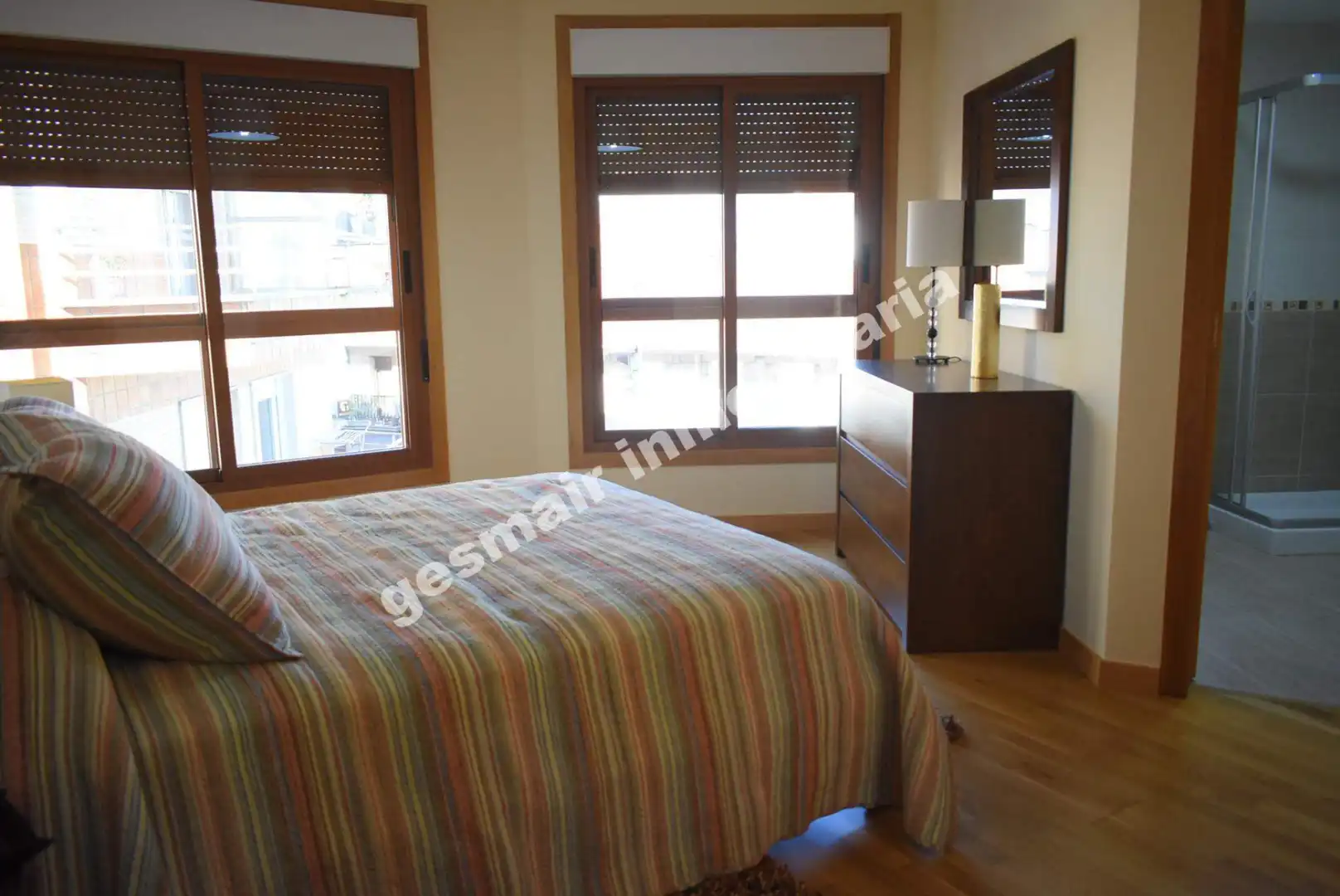 Bedroom of Flat for rent in Poio  with Heating, Parquet flooring and Terrace