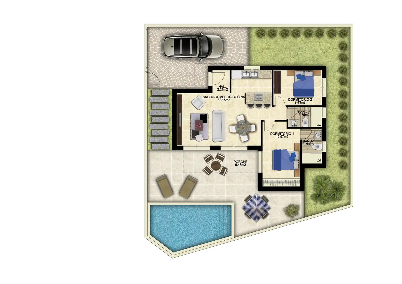 Maison avec piscine à vendre à Calle Rambla, imagen 3