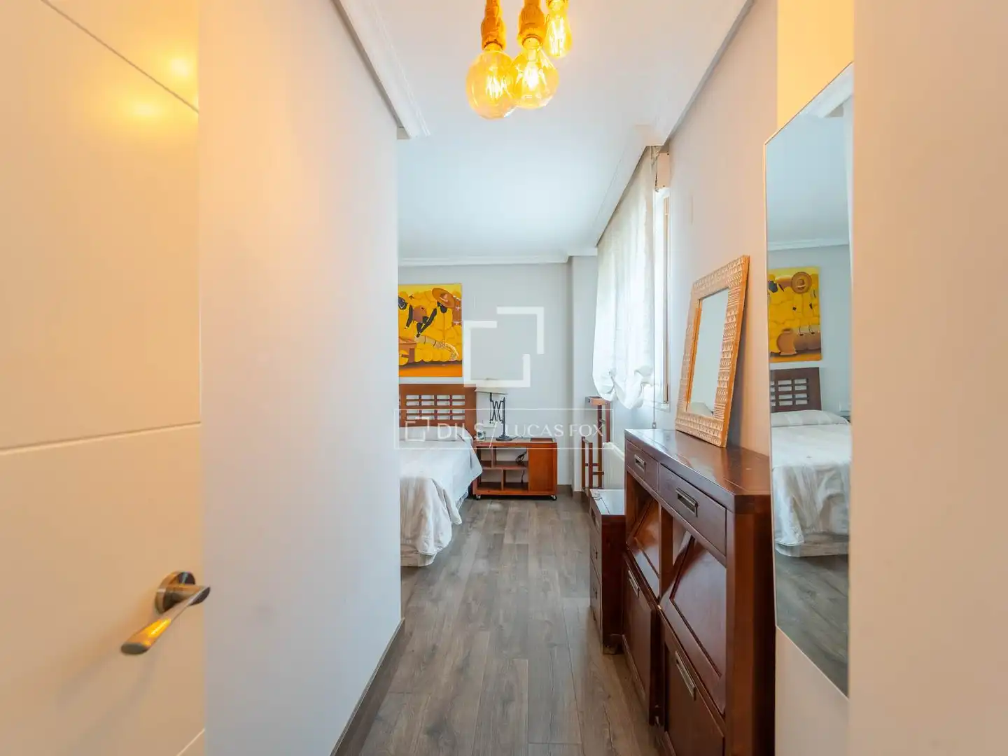 Schlafzimmer von Wohnung zum Verkauf in Valencia mit Klimaanlage, Heizung und Möbliert