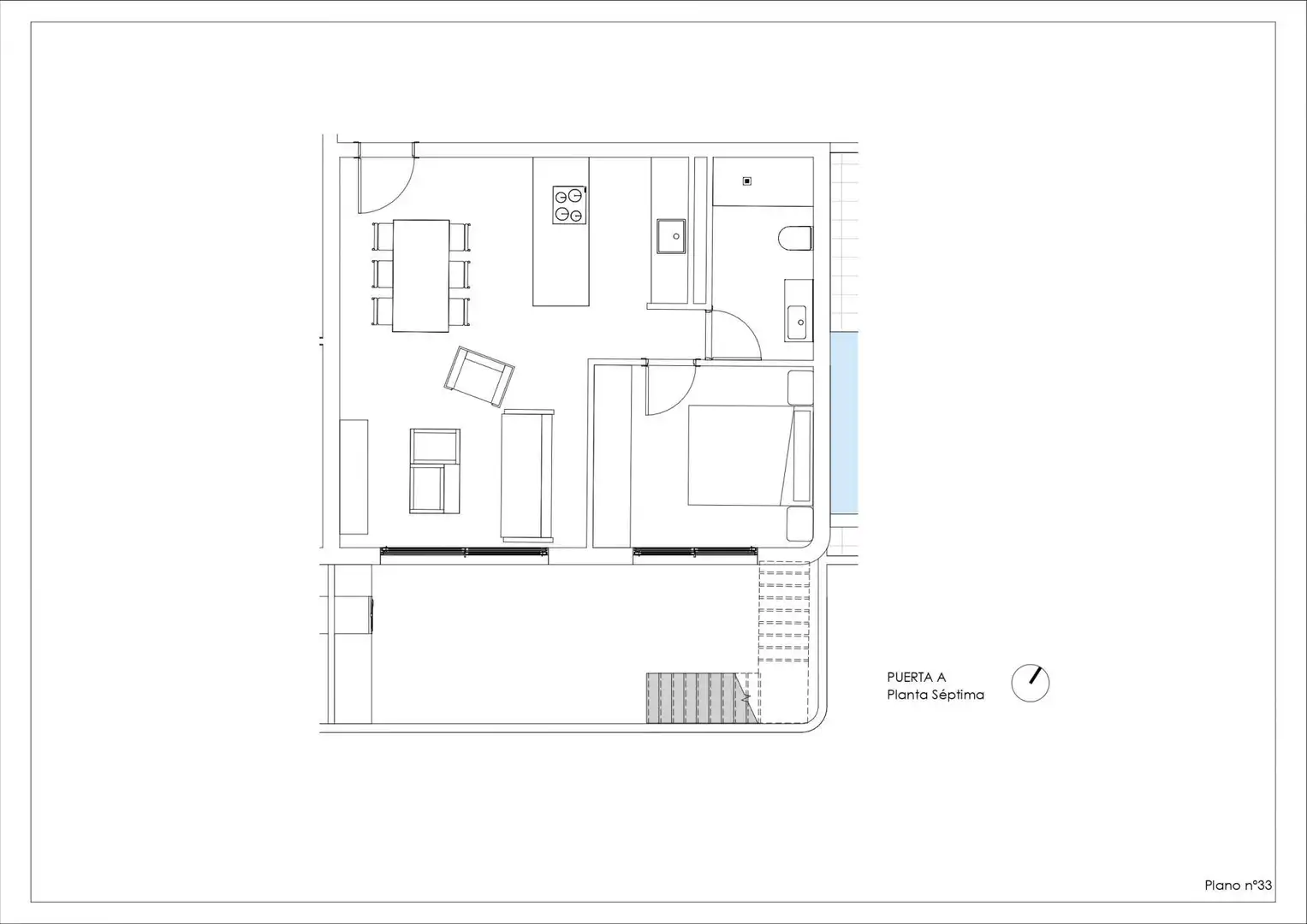 Ático con piscina en venta en Zona Pueblo, imagen 4