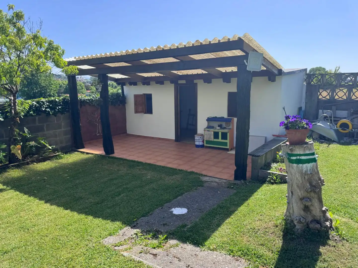 Terraza de Casa o chalet en venta en Santander con Calefacción, Jardín privado y Parquet