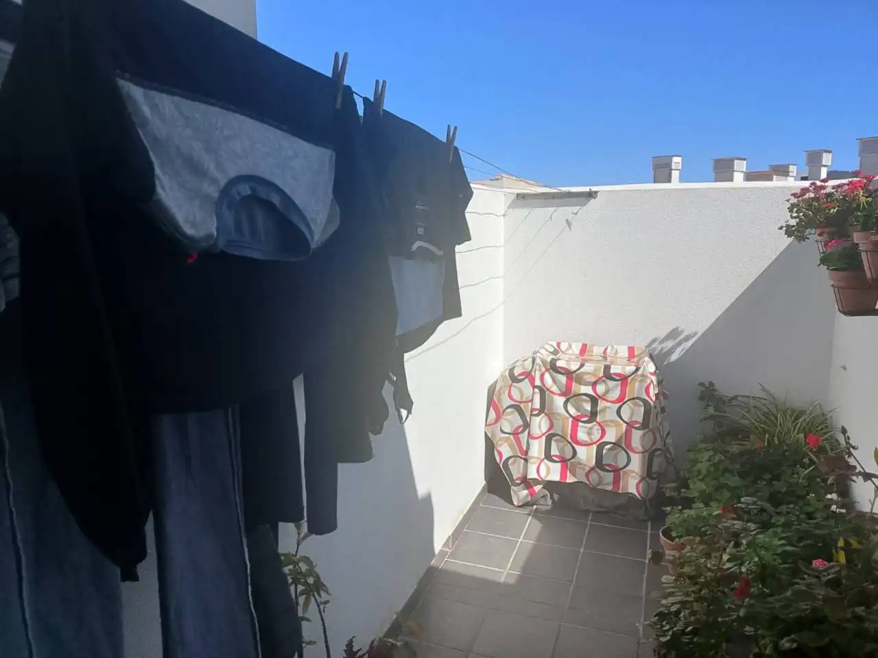 Terrasse von Wohnung zum Verkauf in Simat de la Valldigna mit Klimaanlage, Heizung und Terrasse