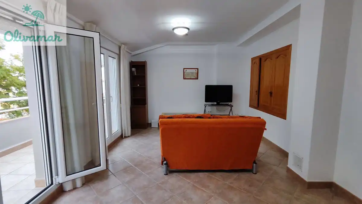 Sala d'estar de Casa o xalet en venda en Oliva amb Moblat