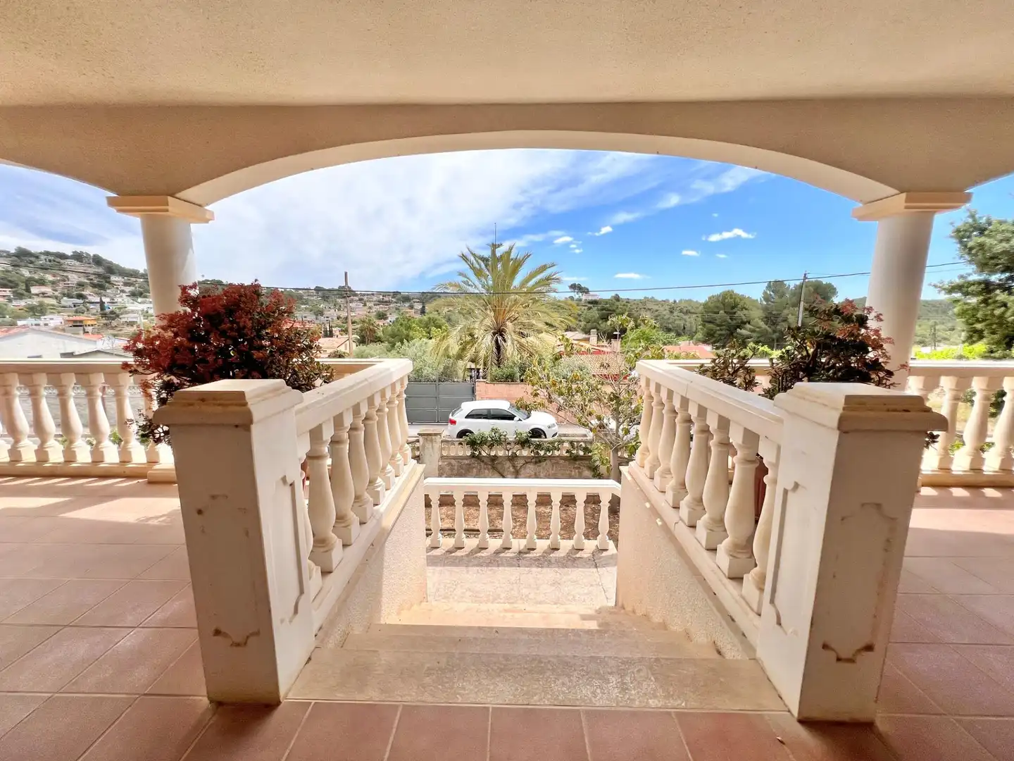 Exterior view of Houses for sale in Vespella de Gaià  with Heating, Terrace and Swimming Pool