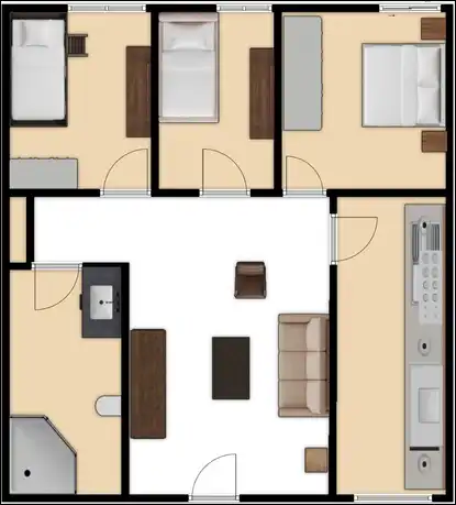 Piso en venta en Cádiz con Alarma
