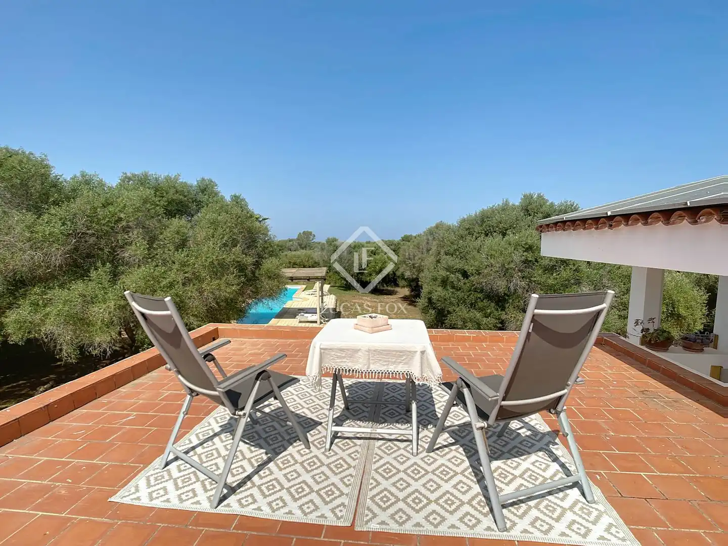 Terrassa de Finca rústica en venda en Maó - Mahón amb Calefacció, Jardí privat i Terrassa