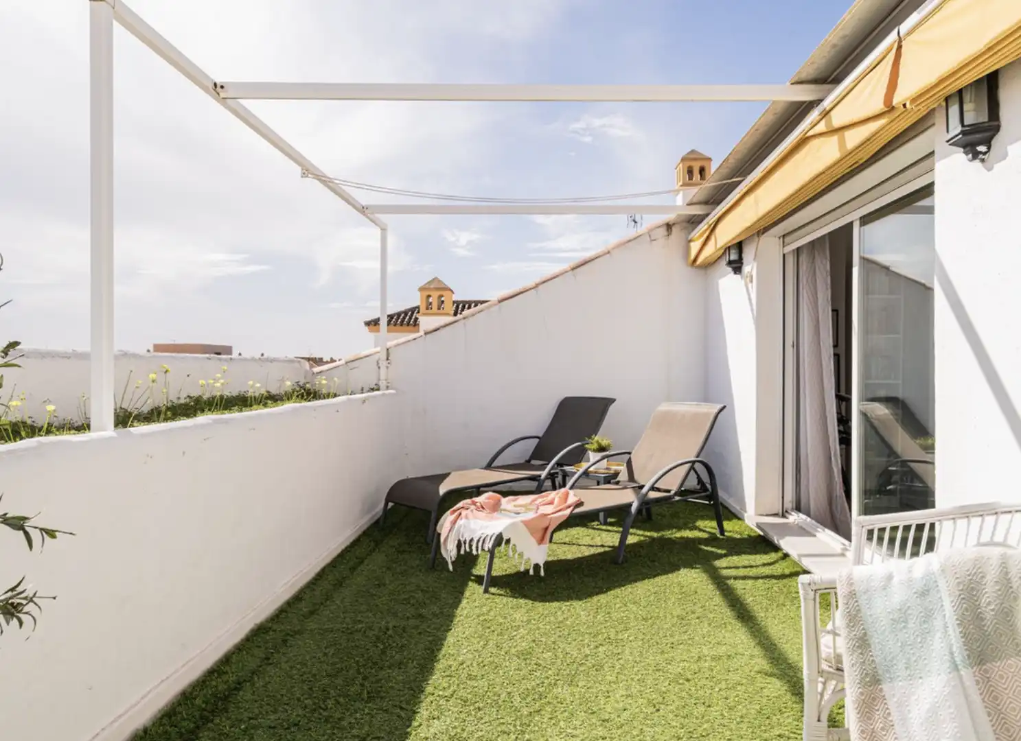 Terrassa de Dúplex en venda en Marbella amb Aire condicionat, Terrassa i Traster