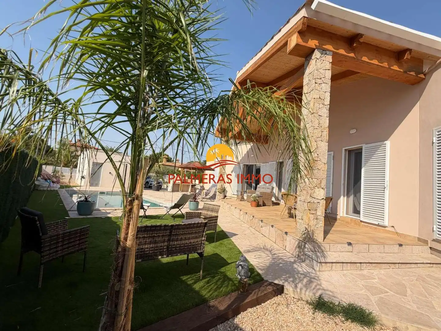 Terrasse von Haus oder Chalet zum Verkauf in L'Ametlla de Mar  mit Schwimmbad