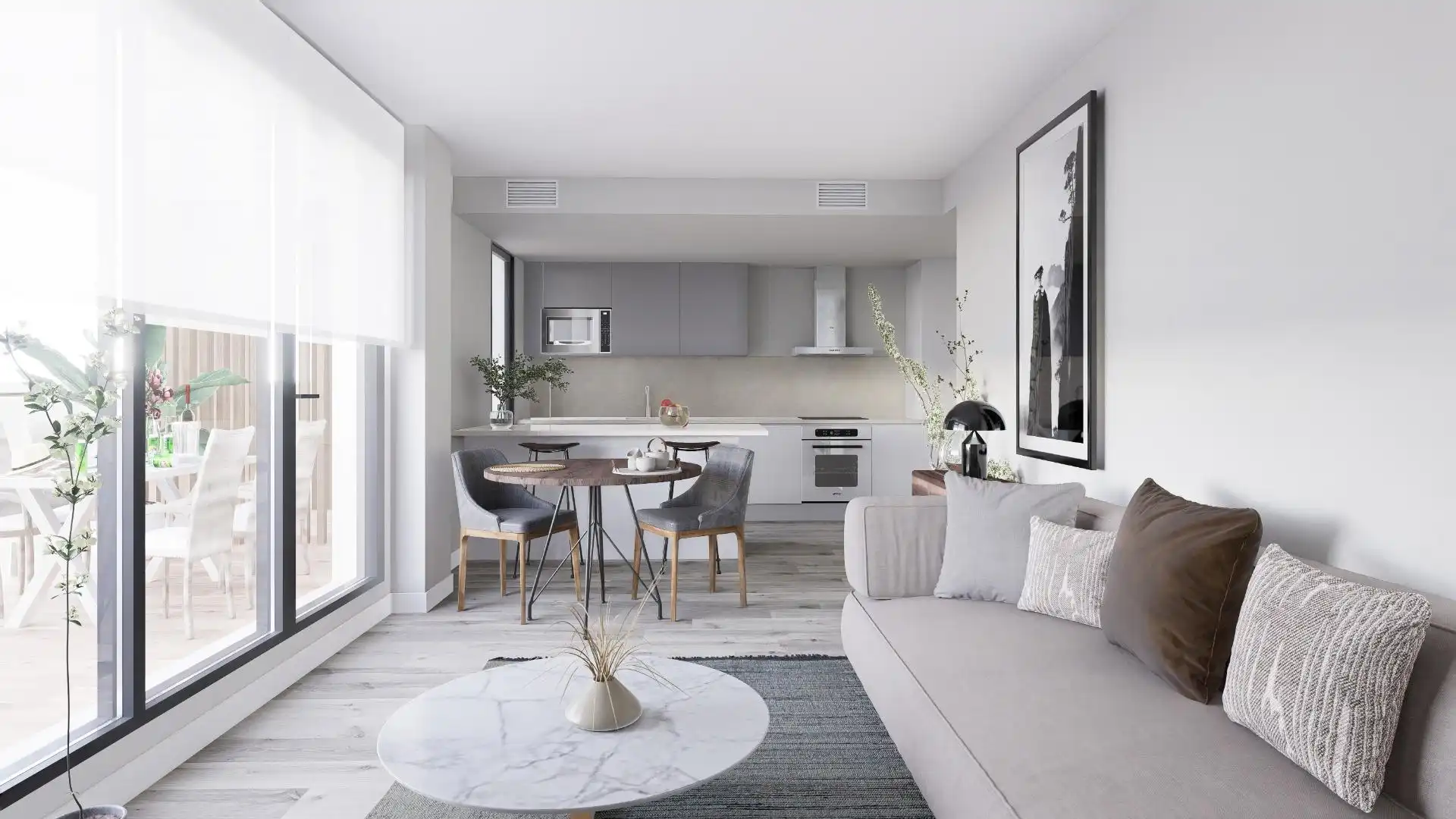 Living room of Apartments for sale in Jávea / Xàbia  with Terrace, Swimming Pool and Community pool