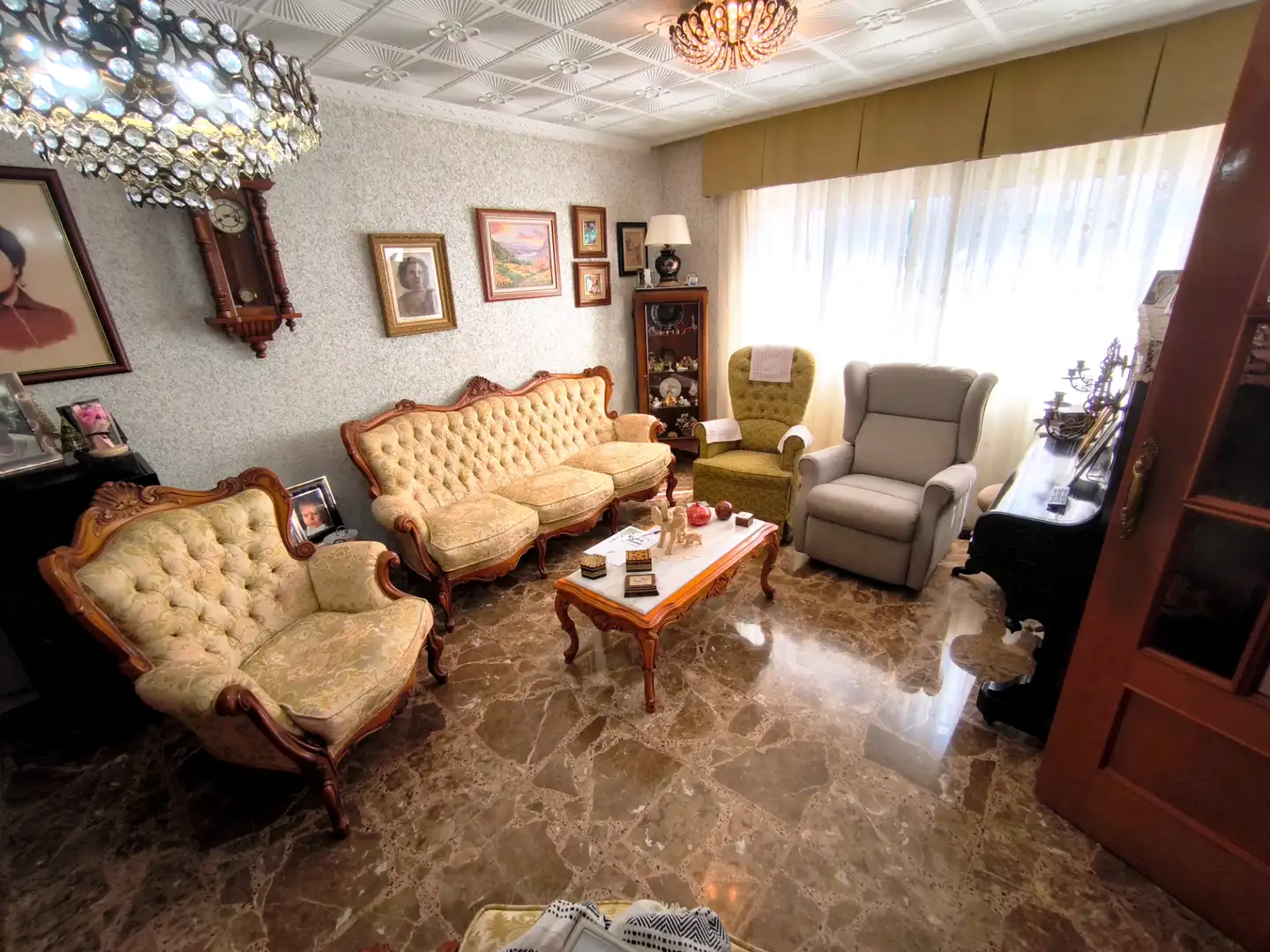Sala de estar de Casa o chalet en venta en Cartagena con Aire acondicionado, Calefacción y Jardín privado