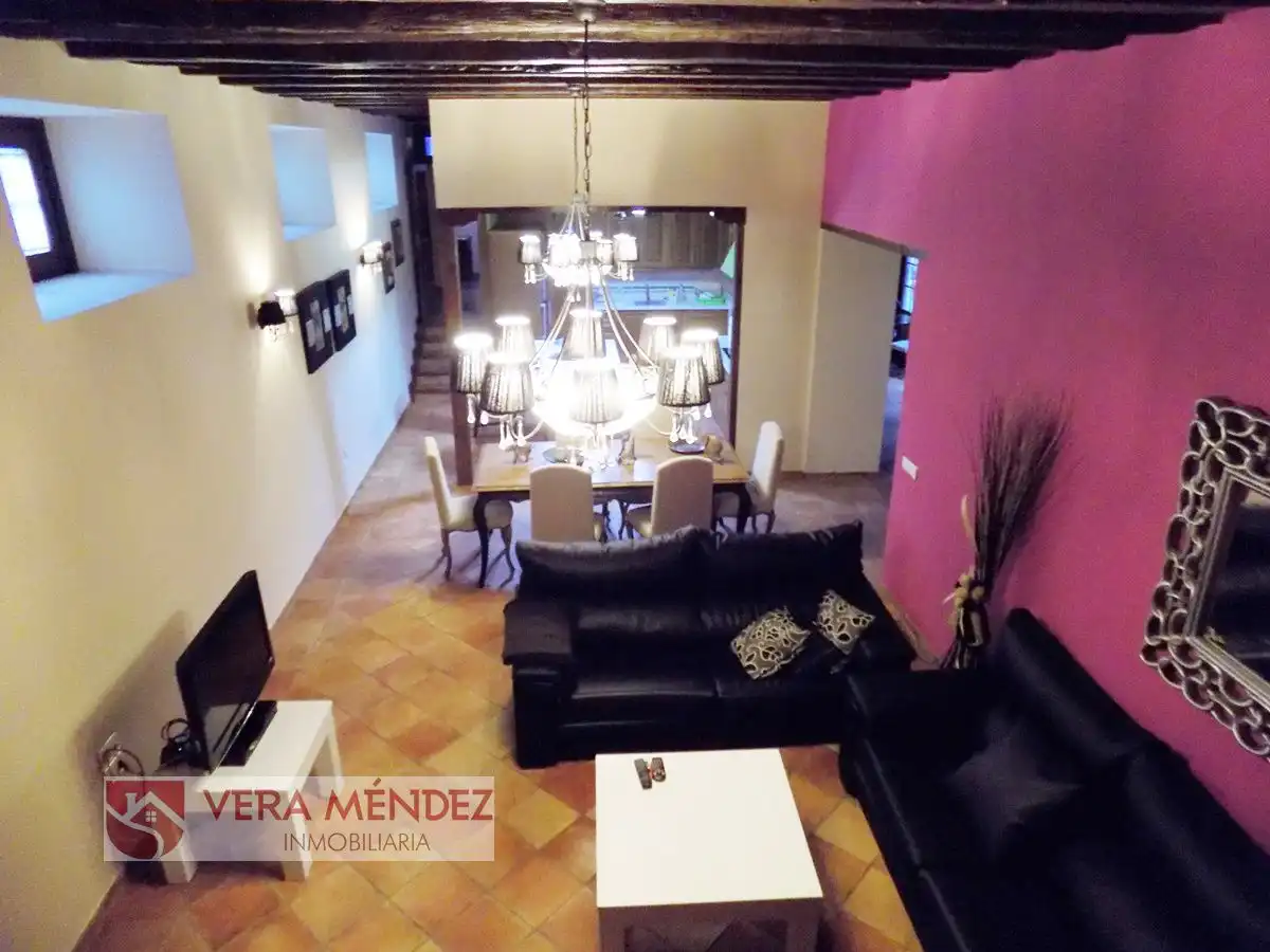 Sala d'estar de Casa o xalet en venda en Santa Cruz de la Palma amb Terrassa i Moblat