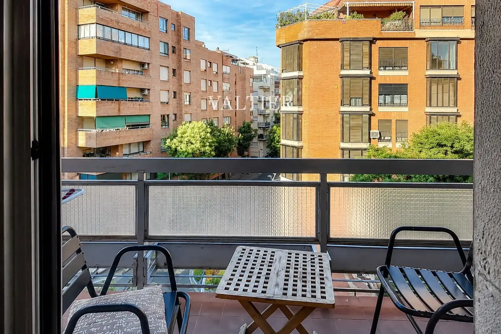 Terrasse von Dachboden zur Miete in Madrid