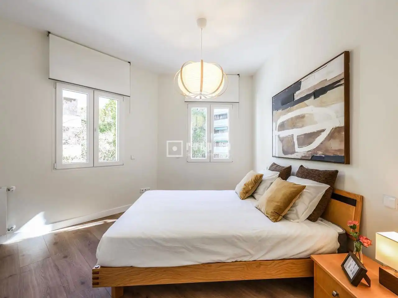 Bedroom of Flat for sale in Madrid  with Air Conditioner, Heating and Terrace