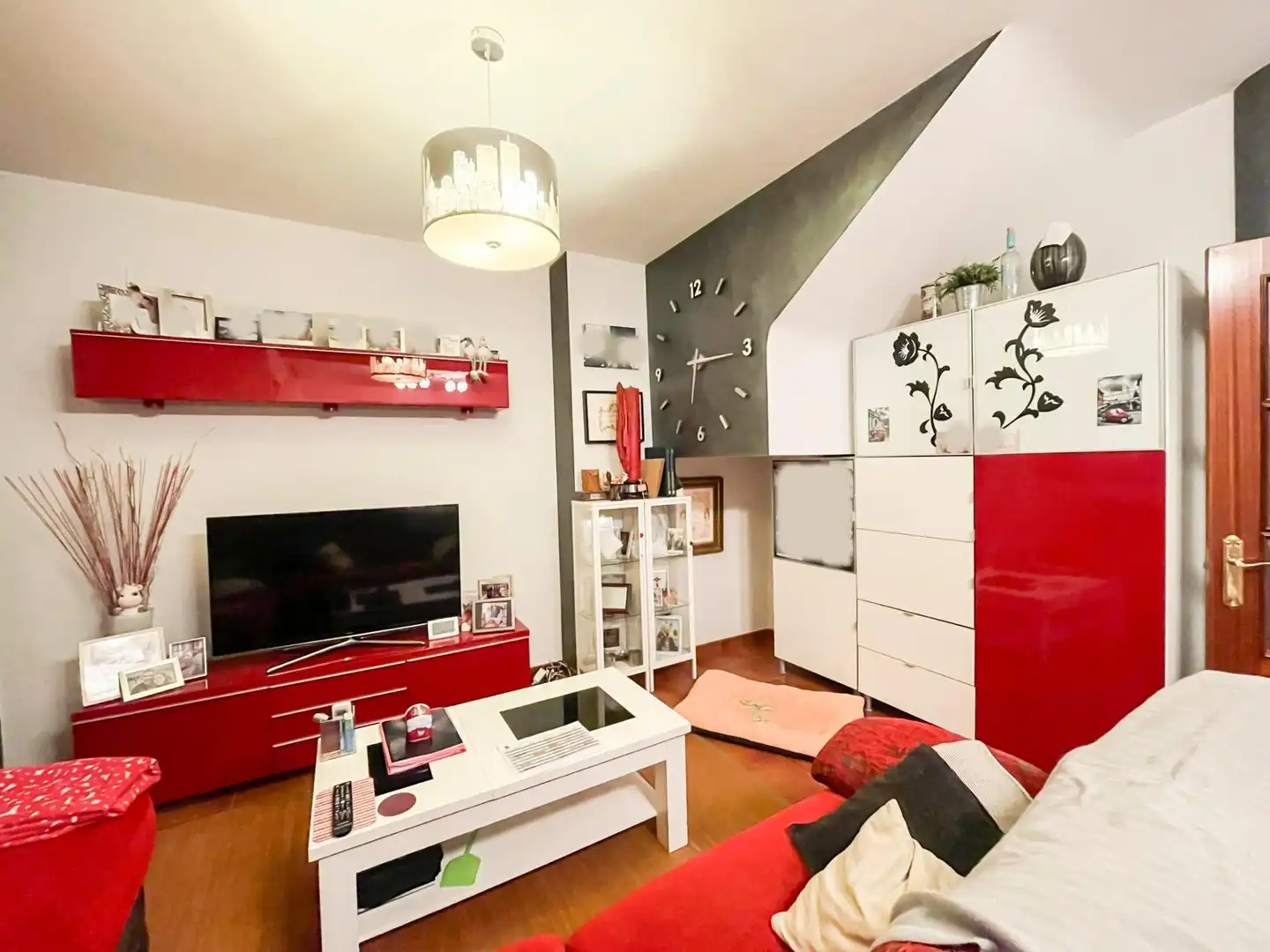 Sala de estar de Dúplex en venta en San Juan del Puerto con Jardín privado, Terraza y Balcón