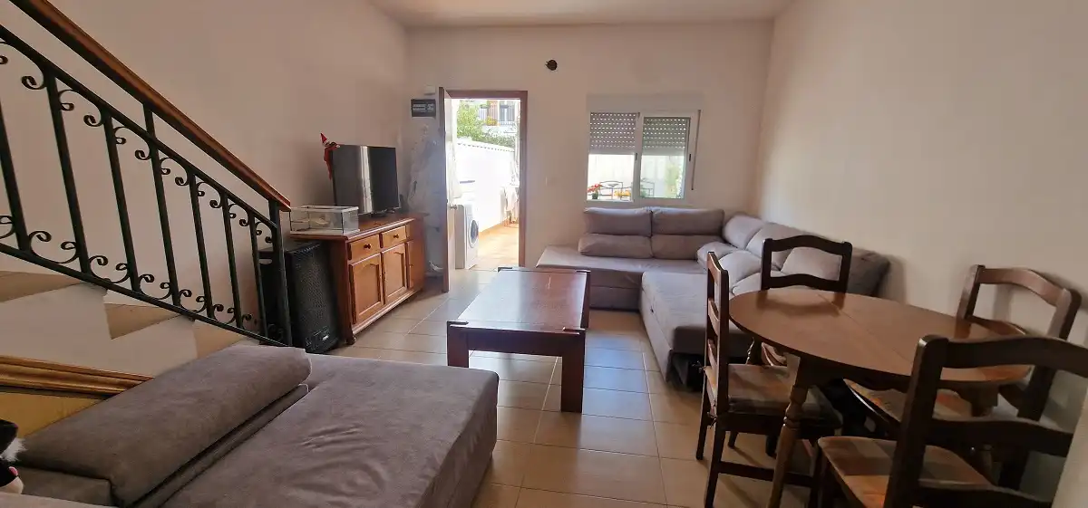 Sala de estar de Casa adosada en venta en Santa Pola con Terraza, Amueblado y Balcón