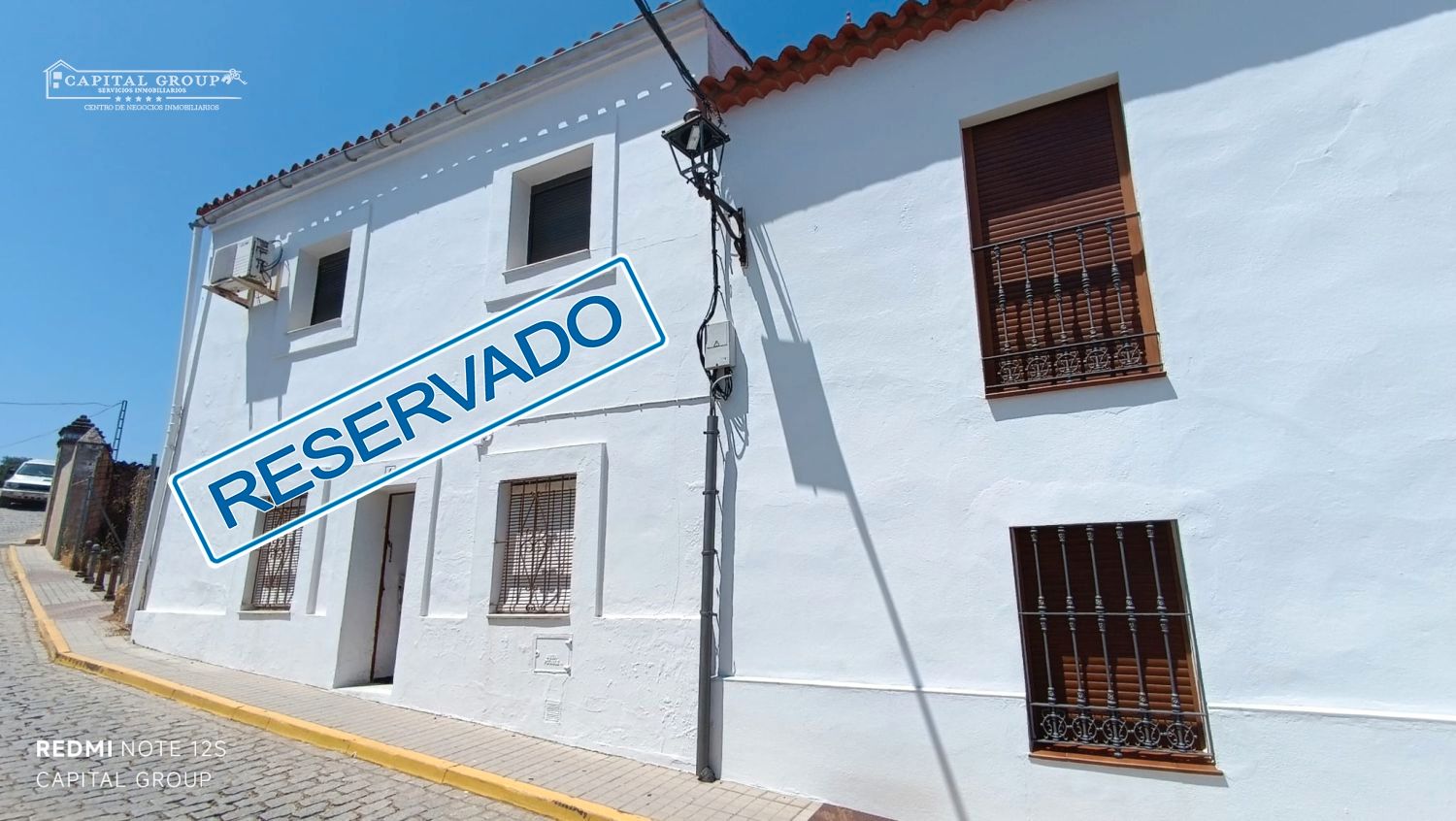 Vista exterior de Casa o xalet en venda en Higuera de la Sierra amb Aire condicionat